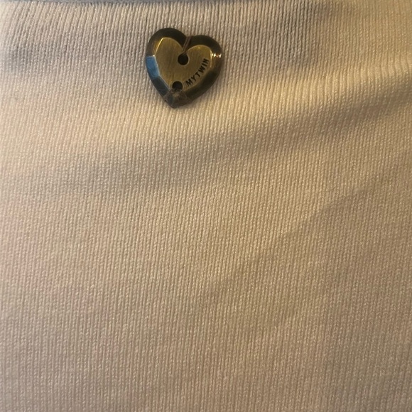 My Twinset White Cardigan – Button Detail – Size Medium – Classic & Chic - Picture 13 of 17